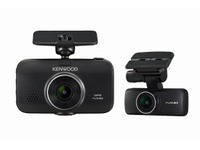ケンウッド、業務用2カメラドラレコ発売へ…音声コマンド対応、車載電源ケーブルも付属 画像