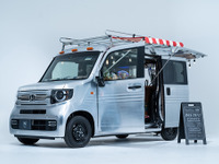 トレーラー風ボディに注目、ホンダ N-VANカスタム 3rd Place VAN…東京オートサロン2021［詳細画像］ 画像