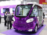 フランス製自動運転バス NAVYA『EVO』登場、その運行管理を支えるエッジとクラウド…オートモーティブワールド2021 画像