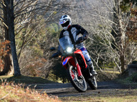 【ホンダ CRF250ラリー 試乗】大排気量ユーザーも羨む？まさにアドベンチャーな実力…青木タカオ 画像