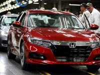 ホンダ、世界生産台数は14.9%減の439万8583台 2020年 画像