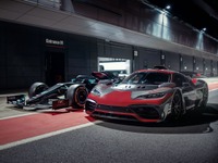 メルセデスAMGの電動ハイパーカー、F1ゆずりのパワーで1000馬力超…最新プロトタイプ［動画］ 画像