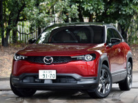 【マツダ MX-30 EV】意のままの走りは電気自動車だから…航続は256km［詳細画像］ 画像