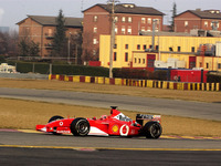 シューマッハがまた記録更新---ニューマシン、F2002 画像