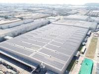 三菱自動車、タイ生産工場で大規模太陽光発電の稼働開始---CO2年間排出量を6100t以上削減 画像