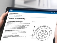 ZF、アフター市場向けサイトを一新…デジタル化で修理工場を支援 画像