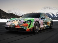ポルシェのEVスポーツ、タイカン にアートカー…4月にオークション出品 画像
