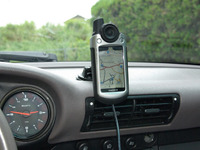 【GARMIN Colorado300インプレ その3】オプション地図を使えば カーナビとしても実力十分 画像