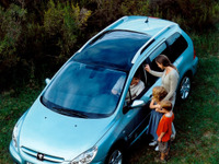【ジュネーブショー2002出品車】プジョー『307SW』、グラスルーフそのまま市販 画像