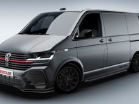ミニバンの ゴルフGTI ?…VW トランスポーター に「スポーツライン」、欧州で設定へ 画像