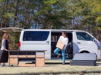 ハイエース用着脱式シェルフユニット登場、ライフ&ワークスタイルに合わせて自由にカスタマイズ 画像