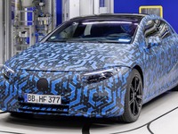 メルセデスベンツ Sクラス 新型のEV、『EQS』…4月15日デビューが決定 画像