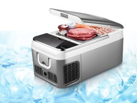 クルマでも家庭でも使えるポータブル冷蔵庫発売、2Lペットボトル6本収納可能 画像