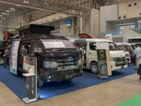オフィスカー3車種、ケイワークスの軽・バン・トレーラー…ジャパンキャンピングカーショー2021 画像