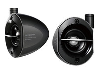 カロッツェリア、フルレンジ小型サテライトスピーカーにブラックモデル追加へ 画像