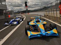 【Fニッポン】新型シャシーFN09、ペガサスとひまわりで走行中 画像