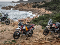 モトグッツィ V85TT 改良新型…低中回転域でのトルク向上、チューブレス化も 画像