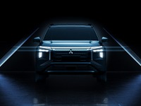 三菱自動車、新型電動SUV『エアトレック』のデザイン公開…上海モーターショー2021 画像