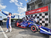 【INDYCAR 開幕戦】参戦2年目、日本経由の気鋭アレックス・パロウがインディカー初優勝…佐藤琢磨は“連覇”ならず13位 画像