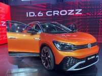 VW『ID.6』発表、電動シリーズ初の3列シートSUV…上海モーターショー2021 画像