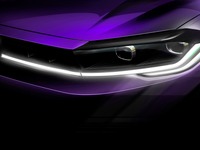 VW ポロ 改良新型のティザースケッチ 車は4月22日発表 画像