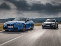BMW M3と M4 新型に歴代初の4WD、0-100km/h加速は3.5秒に短縮 7月欧州発売 画像