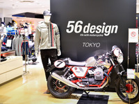 モトーリモーダと中野真矢ブランド「56design」のコラボショップがオープン 画像