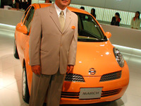 【日産『マーチ』発表】『フィット』よりパワー/低排ガス指向? 画像