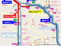 首都高 5号池袋線下り、全面開通へ…タンクローリー火災事故 画像