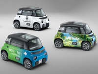 シトロエンの小型EV、『アミ』がシングルシーターに…助手席部分は荷物スペース 画像