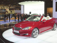 【パリモーターショー08】レクサス IS 待望のオープンモデル公開 画像