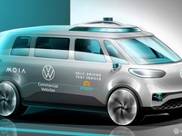 VW、自動運転EVの実証実験へ…電気ミニバン『ID. BUZZ』ベース 画像