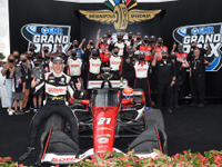 【INDYCAR 第5戦】今年は若手旋風の年!? 20歳のビーケイが初優勝…F1から転向のグロージャン2位、琢磨は16位 画像