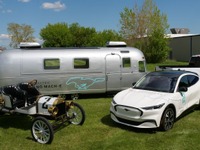 フォード マスタングEV、米大陸横断チャレンジ開始…112年前の「モデルT」の挑戦をふたたび 画像
