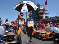 【第105回インディ500】首位走行シーンもあった佐藤琢磨、しかし無念の14位…終盤の燃費作戦へのスイッチは奏功せず 画像