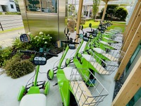 全国初の電動三輪バイクシェアサービス、愛知県春日井市で開始　地域ECモールと連携 画像