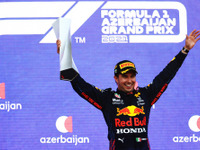 【F1 アゼルバイジャンGP】レッドブル・ホンダのペレスが今季初優勝…アルファタウリ・ホンダのガスリー3位、角田7位 画像