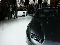 【パリモーターショー08】写真蔵…ランボルギーニ エストーケ は4ドア 画像