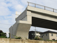 線路や高架橋、ホームが出現し始めた宇都宮ライトレール…工業団地エリア［フォトレポート］ 画像