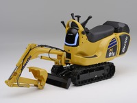 ホンダとコマツ、交換式バッテリー搭載の電動マイクロショベル共同開発へ 画像