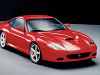 【ジュネーブショー2002出品車】フェラーリ『575Mマラネロ』---パドルシフト 画像