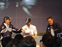 【BMWザウバーF1】日本GP直前会見…F1.08の秘密とスーパーマリオ 画像
