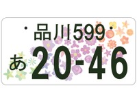 新しい全国版図柄入りナンバープレートのデザインを決定 画像
