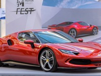 フェラーリ市販車初のV6エンジン搭載、『296GTB』は新世代PHV…実車を発表 画像