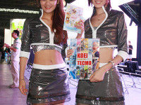【東京ゲームショウ08】コンパニオン写真蔵…コーエー 画像