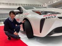 【ブリヂストン ブリザック VRX3 氷上試乗】氷上性能20%向上し、さらに安心感を高めてくれたことは紛れもない事実…藤島知子 画像
