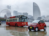 トヨタの超小型EV『C＋pod』、ショートタイムレンタカーとして横浜都心臨海部に登場 画像