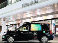 車窓サイネージ「Canvas」搭載タクシーを指定して配車、S.RIDEが新機能の提供開始 画像