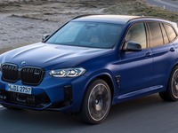 BMW X3M 改良新型、510馬力ツインターボ搭載…IAAモビリティ2021で発表へ 画像