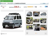 キャンピングカー・ランキング…外見は普通の“ギャップ車”が上位　7月 画像